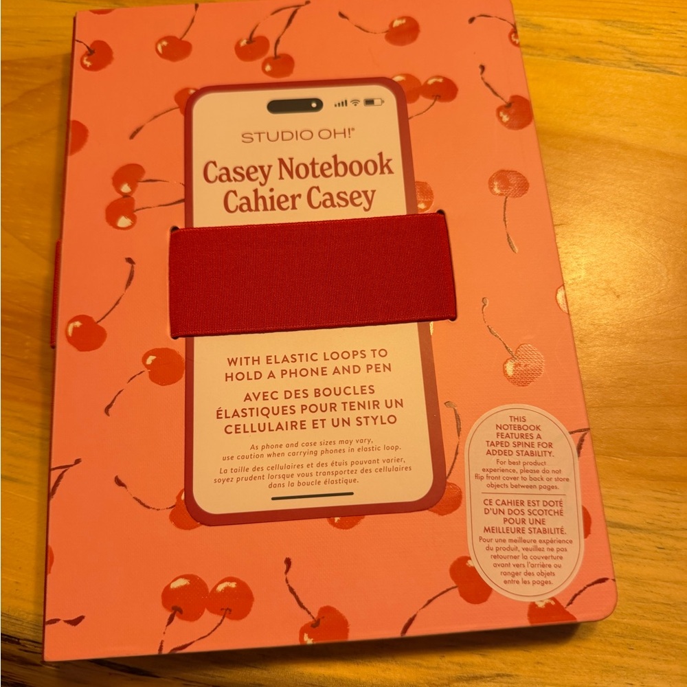 Studio Pink Cherry Notebook